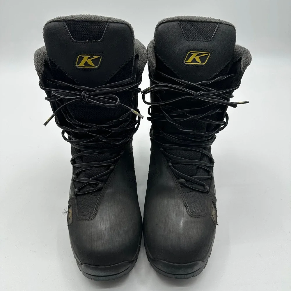 Klim Adrenaline GTX Mens Snowmobile‎ Boots Gore-Tex Thinsulate Black Size 9